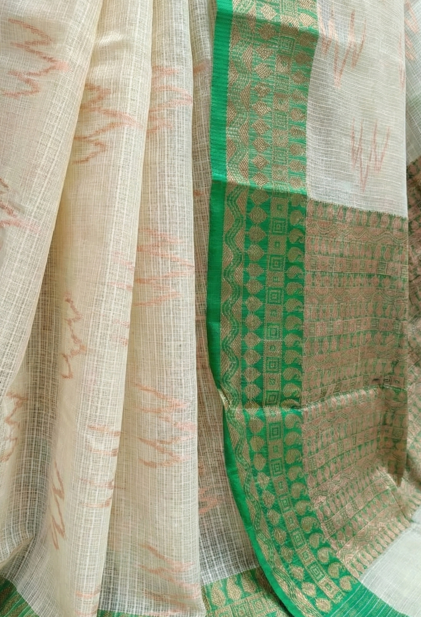 Premium Soft Kota Silk Saree with All-Over Zari Weaving & Contrast Blouse | Lightweight Festive Wear Saree