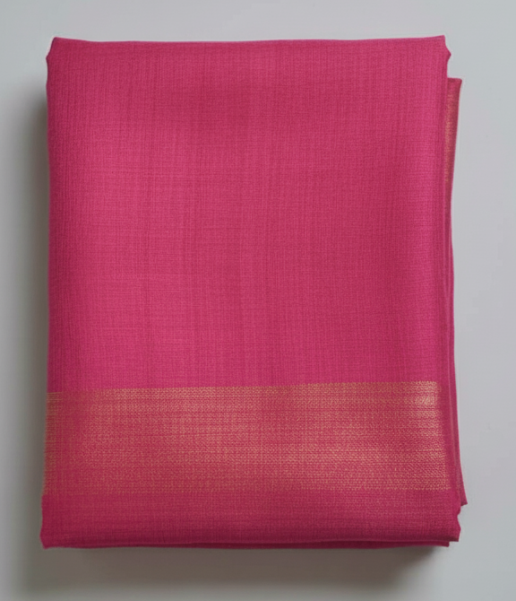 Elegant Semi Matka Silk Saree – Soft & Lightweight