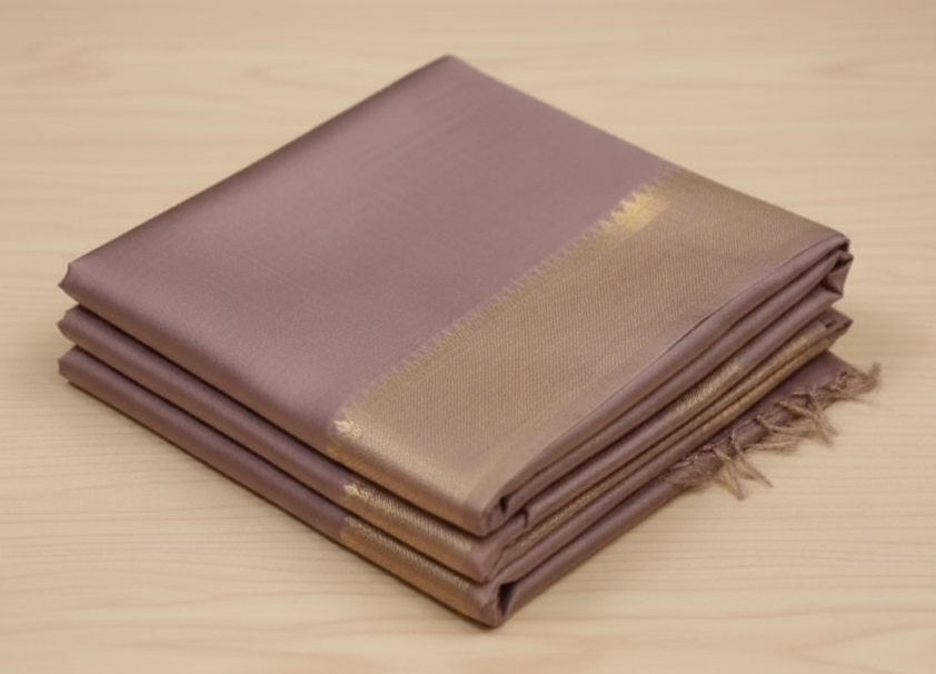 Premium Semi Matka Silk Saree with Matching Blouse Piece