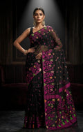 Premium Resham Dhakai Jamdani Saree